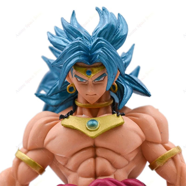 Planet Gates Broli no box 20cm Dragon Ball Figure Broli Super Saiyan Standing Posture Blue Hair Collection Toy PVC Action Model Dolls for Kids Xmas Gifts