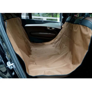 Planet Gates brown / 135x142cm Dog Carriers Waterproof Rear Back Pet Dog Car Seat Cover Mats Hammock Protector Travel Accessories Trunk Mat Easy to Use