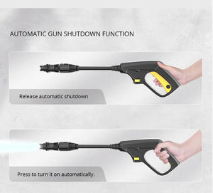 Planet Gates Brown 220v Electric Pressure Washer 1600W High Power Washer Cleaner Machine with Nozzles Best for Cleaning Homes Cars Driveways Patio