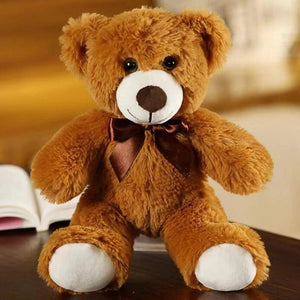 Planet Gates Brown / 35cm 1 New Hot Christmas Bear Lovely Teddy Bear Plush Toys Stuffed Cute Bear Doll Boys&Girls Valentine's Gift Kids Baby Christmas Gift