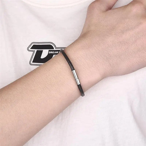 Planet Gates Brown 3mm / 22cm Jiayiqi Handmade Leather Waxed Cord Bracelets Lucky Rope Bracelet & Bangles For Women Men Wax Cord Thread Bracelets