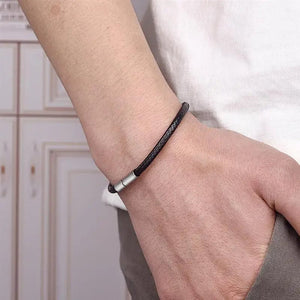 Planet Gates Brown 3mm / 22cm Jiayiqi Handmade Leather Waxed Cord Bracelets Lucky Rope Bracelet & Bangles For Women Men Wax Cord Thread Bracelets