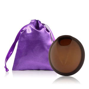 Planet Gates Brown Bag Set / L 2023 New Menstrual Disk Period Disc Menstrual Collector Silicone Cup Period Cup Feminine Care Tampon Health Beauty Menstrual Cup