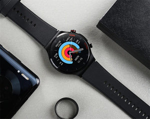 Planet Gates Brown leather 2024 New Laser Treatment Three High Smart Watch Men ECG PPG Heart Rate Blood Sugar Health Tracker Smart Watches For Huawei IOS