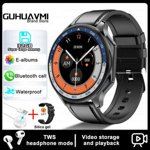 Planet Gates Brown Leather / 32GB OPPO WATCH X For OPPO Watch X Smart Watch 32Gb Memory Music Video Bluetooth Call IP68 Waterproof AMOLED Smartwatch For TWS Earphones 2024 New