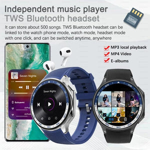 Planet Gates Brown Leather / 32GB OPPO WATCH X For OPPO Watch X Smart Watch 32Gb Memory Music Video Bluetooth Call IP68 Waterproof AMOLED Smartwatch For TWS Earphones 2024 New