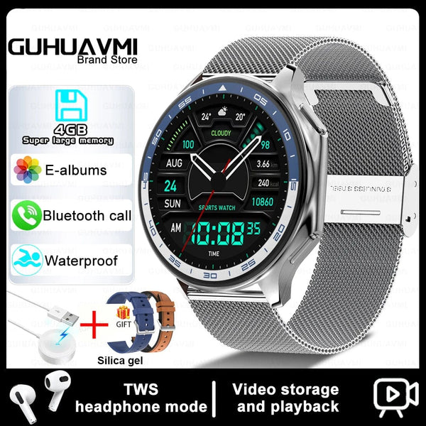 Planet Gates Brown Leather / 32GB OPPO WATCH X For OPPO Watch X Smart Watch 32Gb Memory Music Video Bluetooth Call IP68 Waterproof AMOLED Smartwatch For TWS Earphones 2024 New