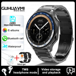 Planet Gates Brown Leather / 32GB OPPO WATCH X For OPPO Watch X Smart Watch 32Gb Memory Music Video Bluetooth Call IP68 Waterproof AMOLED Smartwatch For TWS Earphones 2024 New