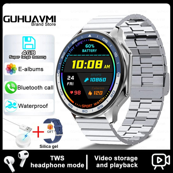 Planet Gates Brown Leather / 32GB OPPO WATCH X For OPPO Watch X Smart Watch 32Gb Memory Music Video Bluetooth Call IP68 Waterproof AMOLED Smartwatch For TWS Earphones 2024 New