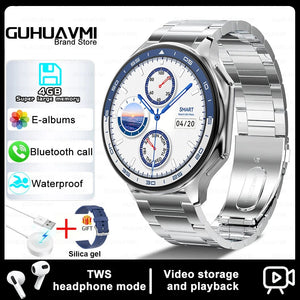 Planet Gates Brown Leather / 32GB OPPO WATCH X For OPPO Watch X Smart Watch 32Gb Memory Music Video Bluetooth Call IP68 Waterproof AMOLED Smartwatch For TWS Earphones 2024 New