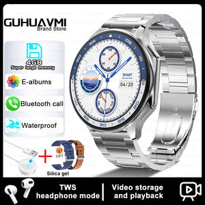 Planet Gates Brown Leather / 32GB OPPO WATCH X For OPPO Watch X Smart Watch 32Gb Memory Music Video Bluetooth Call IP68 Waterproof AMOLED Smartwatch For TWS Earphones 2024 New