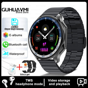 Planet Gates Brown Leather / 32GB OPPO WATCH X For OPPO Watch X Smart Watch 32Gb Memory Music Video Bluetooth Call IP68 Waterproof AMOLED Smartwatch For TWS Earphones 2024 New