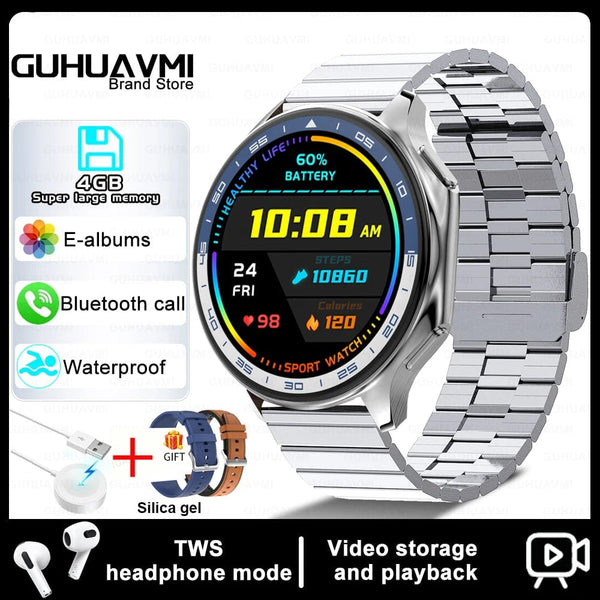 Planet Gates Brown Leather / 32GB OPPO WATCH X For OPPO Watch X Smart Watch 32Gb Memory Music Video Bluetooth Call IP68 Waterproof AMOLED Smartwatch For TWS Earphones 2024 New