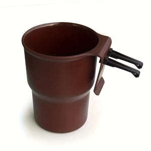 Planet Gates Brown Multi-Purpose RV Car Cup Holder Keep Your Phones, Drinks, And Trash Securely Placed