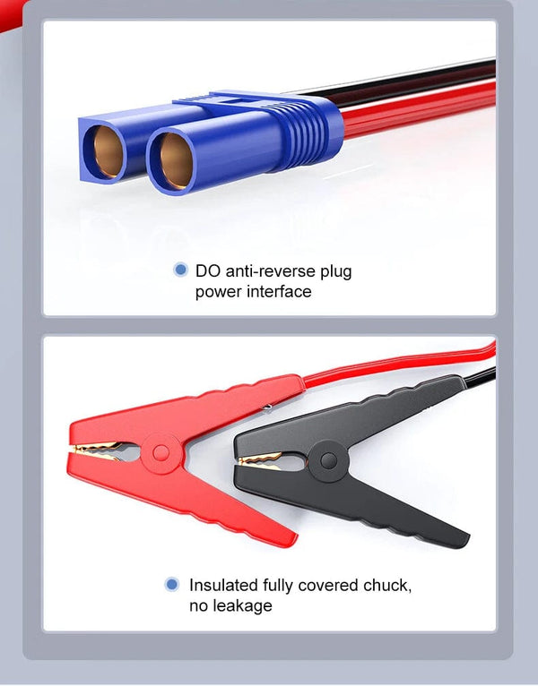 Planet Gates Brown / Poland Peak Current 600A Car Jump Starter Power Bank 12V Portable Car Battery Booster Charger Starting Device Petrol Diesel Car Starter