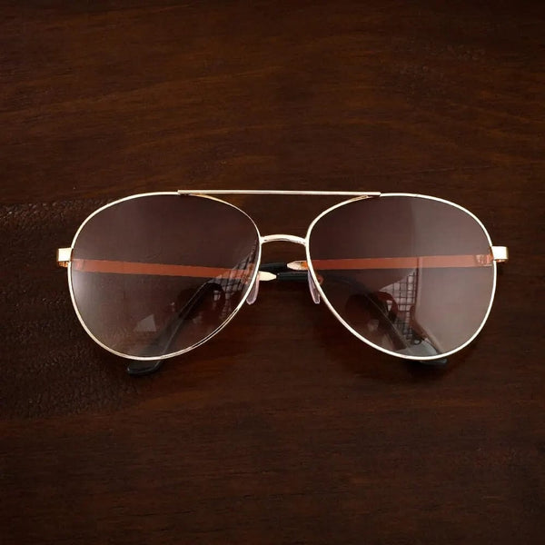 Planet Gates BROWN SHAARMS Men Gift Watch Business Luxury Company Mens Set 6 in 1 Watch Glasses Pen Keychain Belt Purse Welcome Holiday Birthday