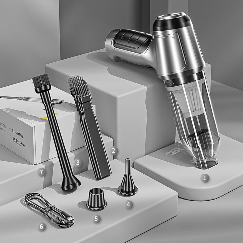 Planet Gates Brushless Motor Brushless/Brush Cordless Car Handheld Vacuum Cleaner, Multifunctional Electric Cleaner Wet & Dry Car Interior Vacuum Cleaner With Strong Suction