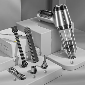 Planet Gates Brushless Motor Brushless/Brush Cordless Car Handheld Vacuum Cleaner, Multifunctional Electric Cleaner Wet & Dry Car Interior Vacuum Cleaner With Strong Suction