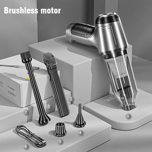 Planet Gates Brushless Motor Brushless/Brush Cordless Car Handheld Vacuum Cleaner, Multifunctional Electric Cleaner Wet & Dry Car Interior Vacuum Cleaner With Strong Suction