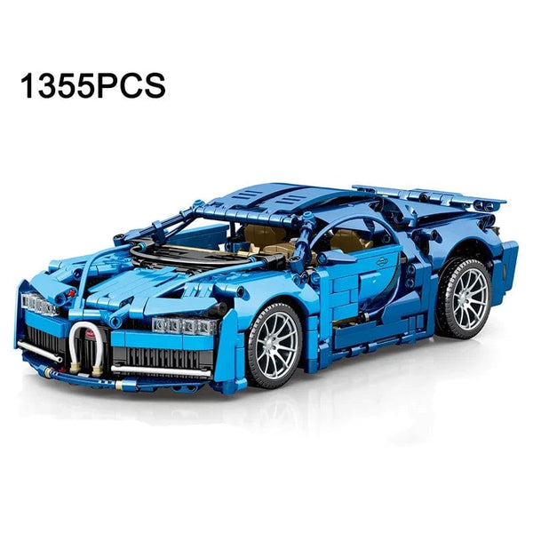 Planet Gates Bugatti Technical Bugatti Building Blocks Lamborghini Hypercar Racing Car Model Assemble Vehicle Bricks Toys For Boys Children Gifts