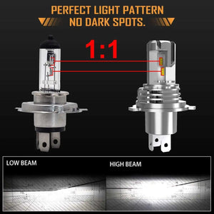 Planet Gates Built-In Fan 2PCS / H11 H4 H7 H11 LED Headlight  H9 H8 9005 HB3 9006 HB4 Canbus 30000LM Plug&Play High Low Beam Motorcycle Bulb 6500K Car Lamp 12V 24V