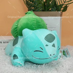 Planet Gates Bulbasaur 1 30cm Original Pokemon Plush Bulbasaur Soft Anime Dolls Stuffed Animal Kawaii Throw Pillow Birthday Gift for Kids
