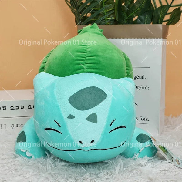 Planet Gates Bulbasaur 1 30cm Original Pokemon Plush Bulbasaur Soft Anime Dolls Stuffed Animal Kawaii Throw Pillow Birthday Gift for Kids