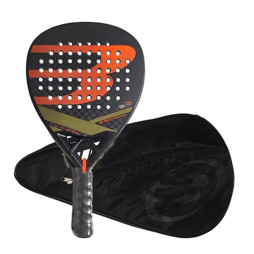 Planet Gates BULL550-RED New Pala Padel Tennis Racquet Soft Face Carbon Fiber Lightweight and Fashionable EVA Sports Racquet Outdoor Equipment