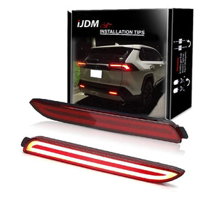 Planet Gates Bumper Reflector Lights For Toyota RAV4 Harrier Sienna EZ Alphard Aygo for Lexus GX470 RX300 5630 NX RC Tail/Brake,Rear Fog Lamp