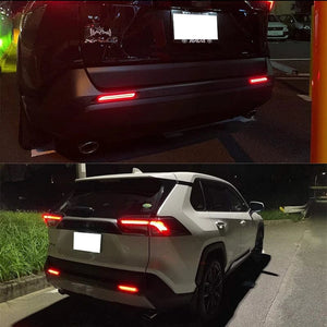 Planet Gates Bumper Reflector Lights For Toyota RAV4 Harrier Sienna EZ Alphard Aygo for Lexus GX470 RX300 5630 NX RC Tail/Brake,Rear Fog Lamp