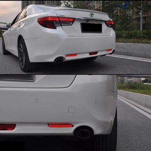 Planet Gates Bumper Reflector Lights For Toyota RAV4 Harrier Sienna EZ Alphard Aygo for Lexus GX470 RX300 5630 NX RC Tail/Brake,Rear Fog Lamp