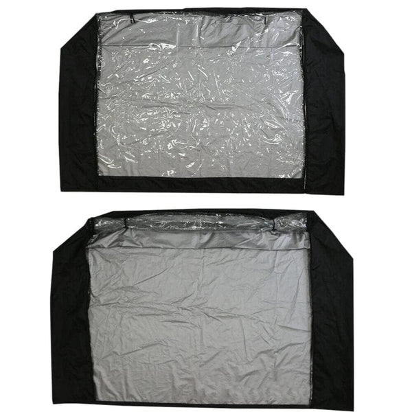 Planet Gates Bunny Rabbit Hutch Cover for Winter Garden Outdoor Waterproof Small Animal Cage Crate Cover UV Resistant Heavy Duty Pets