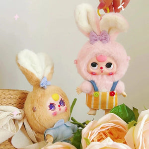Planet Gates Bunny Random / CN Baby 3 years old V1 V2 Animal Party Doll Random Style Baby Three olds V1/V2 Dolls Cute Plush Doll Soft Doll Throw Pillow Toys