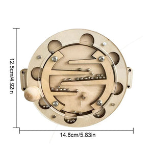 Planet Gates Busy Board Accessories DIY Toy Part Wooden Toys Metal Locks Leather Buckle Montessori Educational Games Intellectual Development
