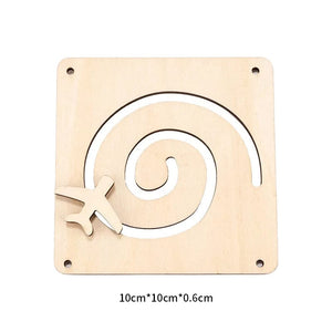 Planet Gates Busy Board Accessories DIY Toy Part Wooden Toys Metal Locks Leather Buckle Montessori Educational Games Intellectual Development