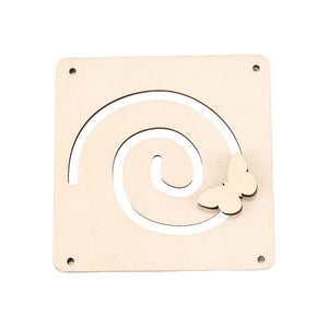 Planet Gates Busy Board Diy Material Accessories Montessori Teaching Aids Baby Early Education Learning Skill Toy Part Wooden Board Games