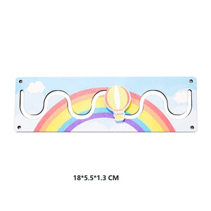 Planet Gates Busy Board Diy Material Accessories Montessori Teaching Aids Baby Early Education Learning Skill Toy Part Wooden Board Games