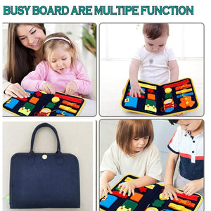 Planet Gates Busy Board Montessori Toys for Toddlers Sensory Toy Preschool Learning Educational Travel Activities For Boys Fine Motor Skills