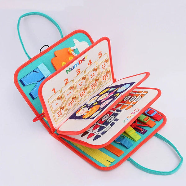 Planet Gates Busy Board Montessori Toys for Toddlers Sensory Toy Preschool Learning Educational Travel Activities For Boys Fine Motor Skills