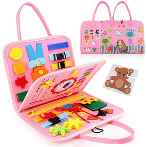 Planet Gates Busy Board Montessori Toys for Toddlers Sensory Toy Preschool Learning Educational Travel Activities For Boys Fine Motor Skills