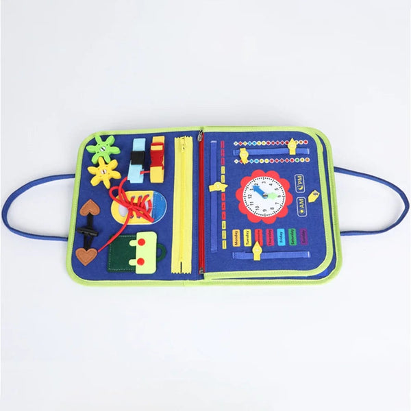 Planet Gates Busy Board Montessori Toys for Toddlers Sensory Toy Preschool Learning Educational Travel Activities For Boys Fine Motor Skills