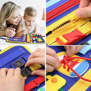 Planet Gates Busy Board Montessori Toys for Toddlers Sensory Toy Preschool Learning Educational Travel Activities For Boys Fine Motor Skills