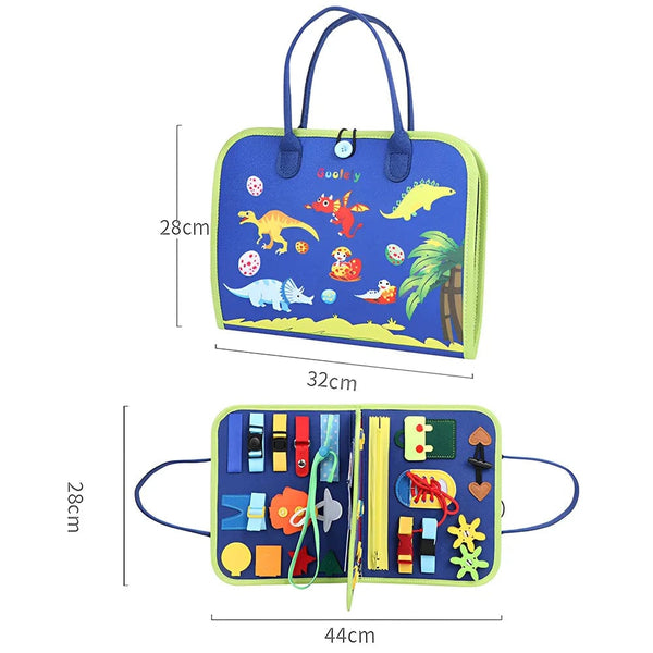 Planet Gates Busy Board Montessori Toys for Toddlers Sensory Toy Preschool Learning Educational Travel Activities For Boys Fine Motor Skills