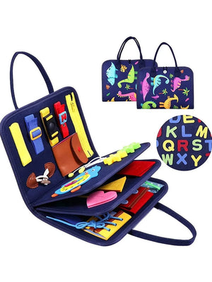 Planet Gates Busy Board Montessori Toys for Toddlers Sensory Toy Preschool Learning Educational Travel Activities For Boys Fine Motor Skills