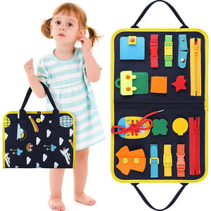 Planet Gates Busy Board Montessori Toys for Toddlers Sensory Toy Preschool Learning Educational Travel Activities For Boys Fine Motor Skills