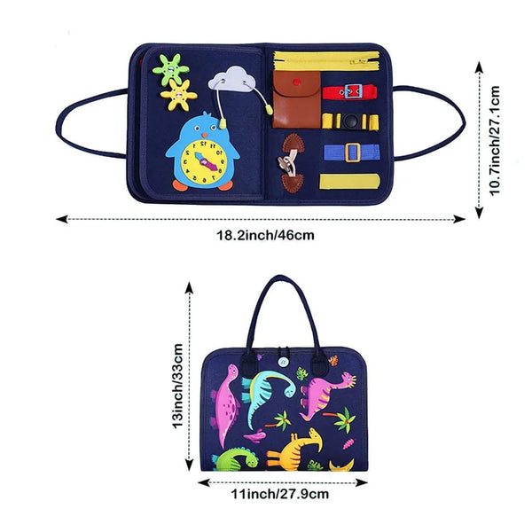 Planet Gates Busy Board Montessori Toys for Toddlers Sensory Toy Preschool Learning Educational Travel Activities For Boys Fine Motor Skills