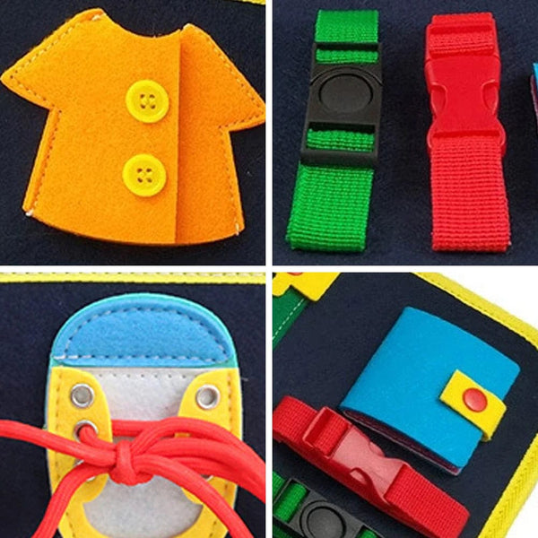 Planet Gates Busy Board Montessori Toys for Toddlers Sensory Toy Preschool Learning Educational Travel Activities For Boys Fine Motor Skills