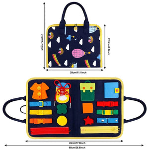 Planet Gates Busy Board Montessori Toys for Toddlers Sensory Toy Preschool Learning Educational Travel Activities For Boys Fine Motor Skills