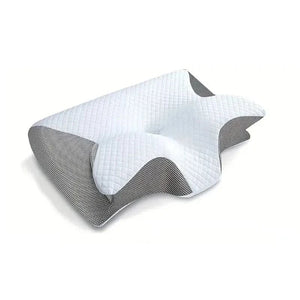 Planet Gates Butterfly Sleep Memory Neck Pillow Slow Rebound Comfortable Memory Foam Sleep Pillow Cervical Orthopedic Neck Massage Bed Pillow