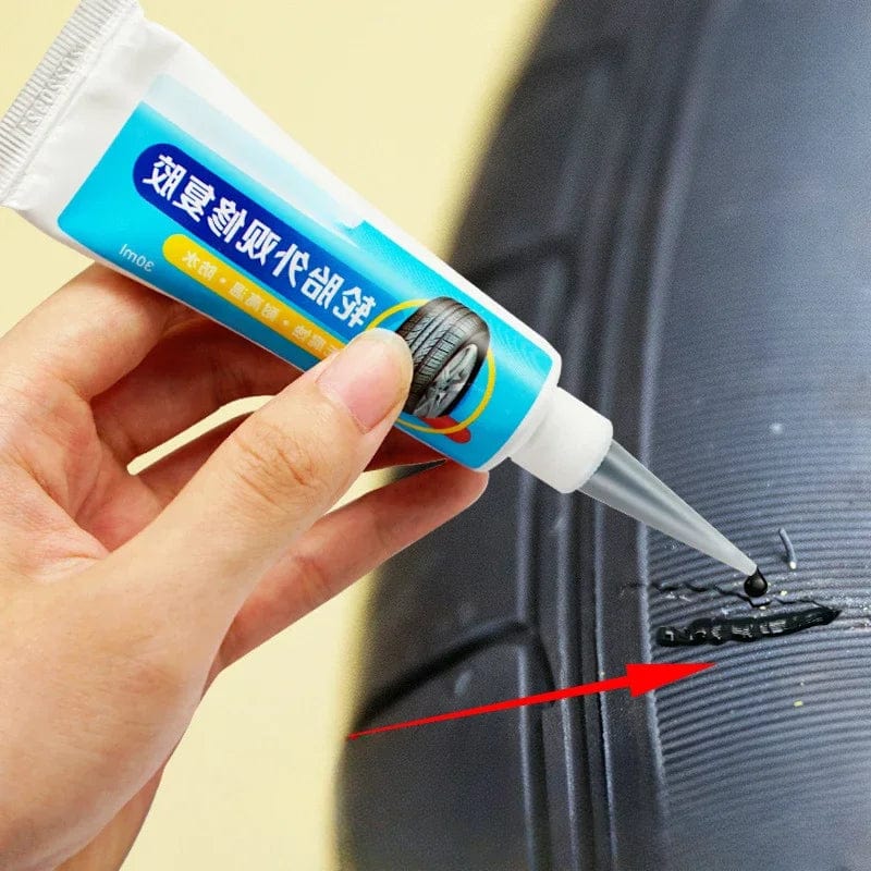Planet Gates Buy 3 get 2 free Tire Repair Black Glue Strong Rubber Wear-resistant Non-corrosive Car Instant Strong Tools Adhesive Instant Bond Repair